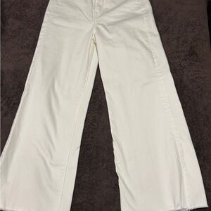 Zenana Outfitters Cream Wide-Leg Pants